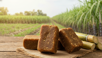 Cane Jaggery Block